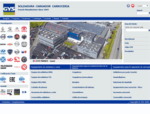 Tablet Screenshot of gys-soldadura.com